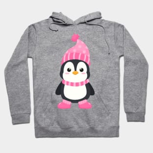 Cute Winter Penguins Hoodie